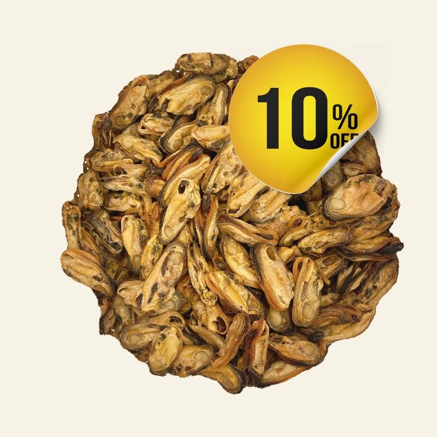 Dried Green Lip Mussel - Cat Treats